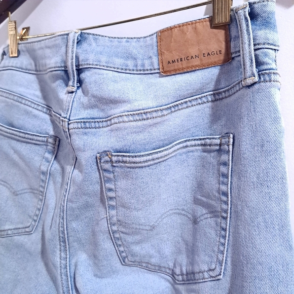 American Eagle | Light Blue Denim Jeans airflex+ slim straight - Picture 7 of 12